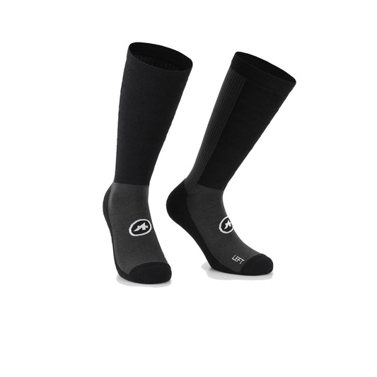 ASSOS TRAIL WINTER T3-strumpor, svarta