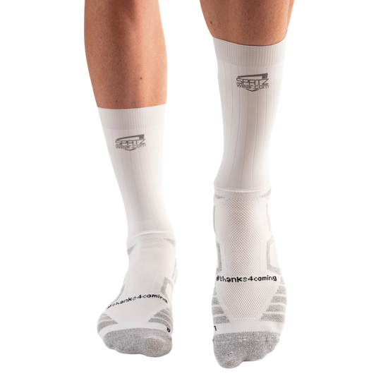SPATZWEAR SPATZ AERO SOKZ Strumpor Vit