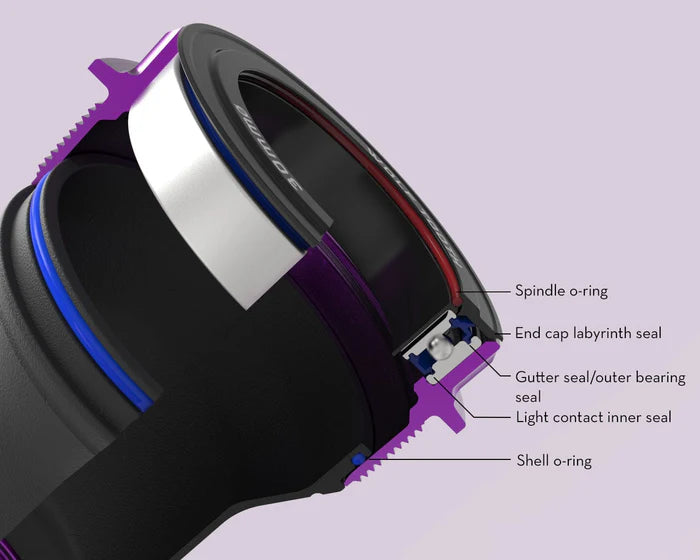 WOLFTOOTH T47 External 30mm raw Silver crankset