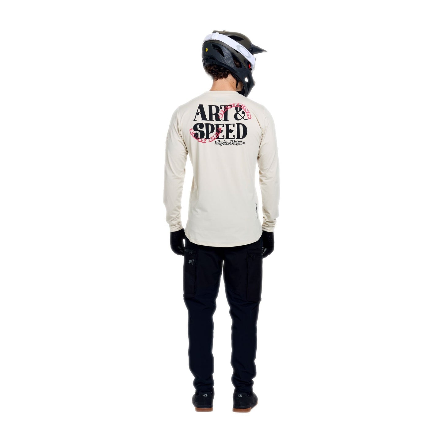 TROY LEE DESIGNS RUCKUS RIDE ART ET SPEED Long Sleeve Pumice Jersey