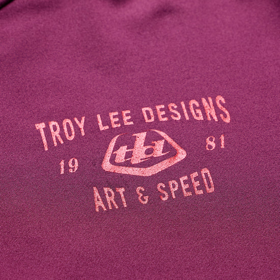 TROY LEE DESIGNS RUCKUS RIDE LOCKDOWN Långärmad Jersey Sangria