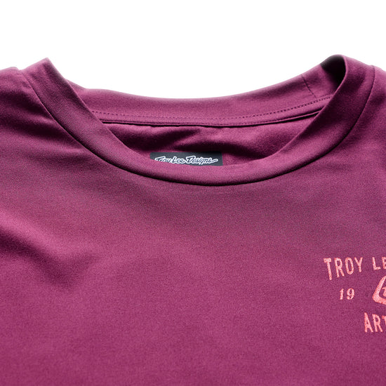 TROY LEE DESIGNS RUCKUS RIDE LOCKDOWN Långärmad Jersey Sangria