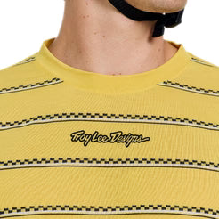 TROY LEE DESIGNS SKYLINE FAKIE RIDE Jersey Long Sleeve Yellow