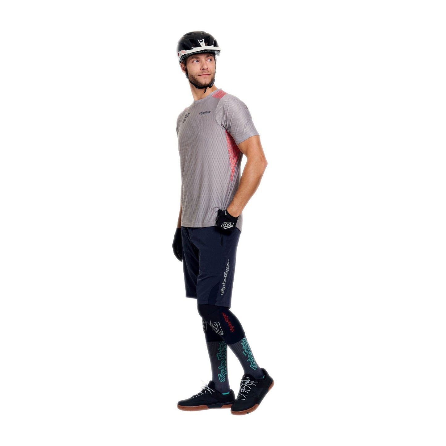 TROY LEE DESIGNS SKYLINE PRO AIR RIDGELINE Kortärmad Jersey Stone