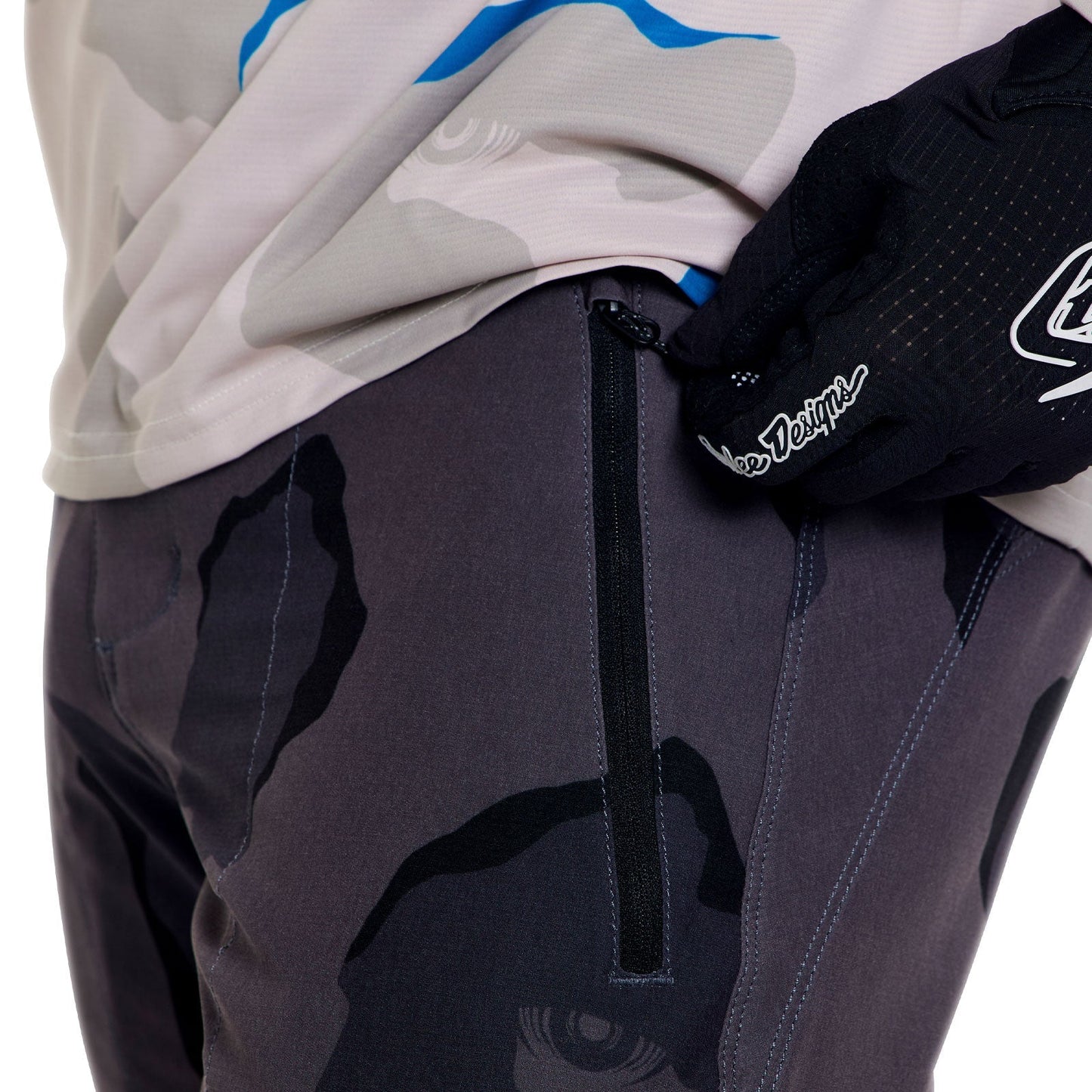 TROY LEE DESINS SKYLINE PRO FLOW CAMO Carbon byxor