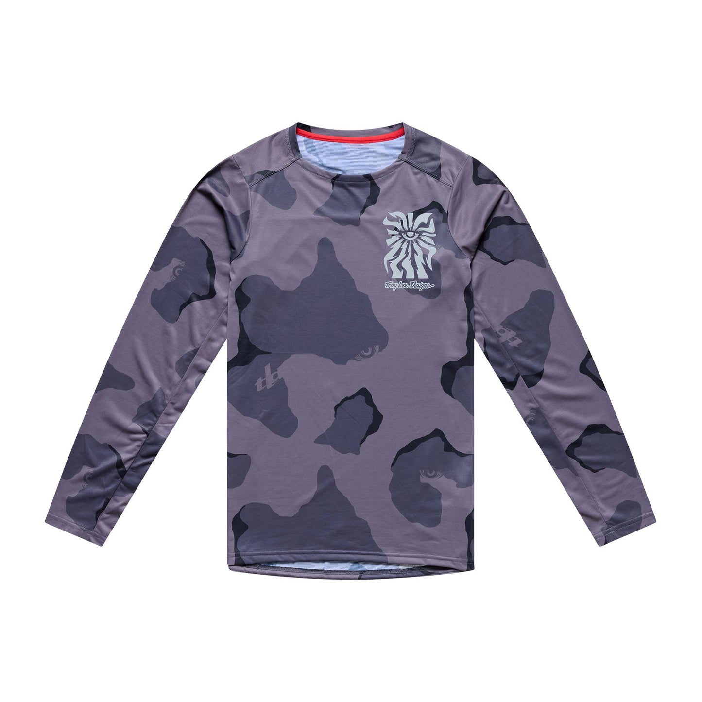 TROY LEE DESIGNS SKYLINE PRO FLOW CAMO Långärmad tröja Carbon