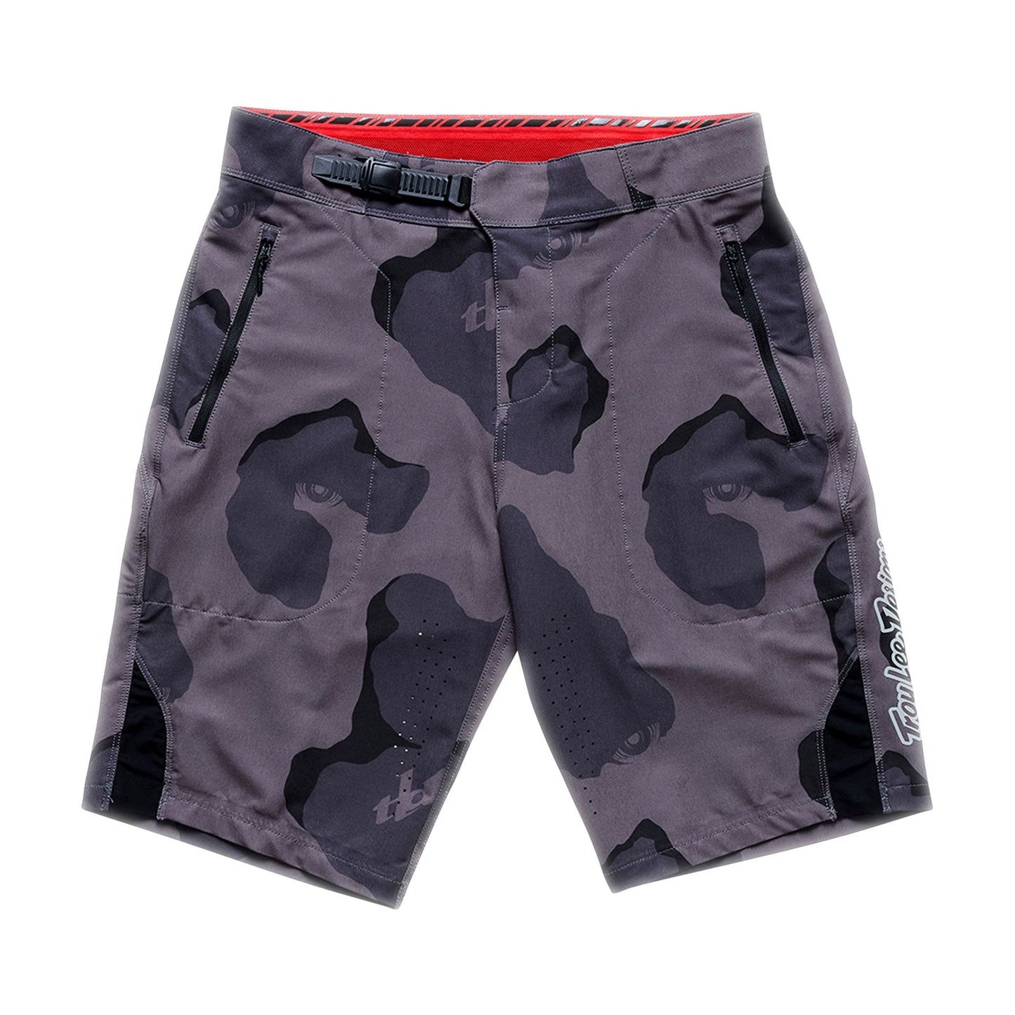 TROY LEE DESIGNS SKYLINE PRO FLOW CAMO Carbon Shorts med foder BN3TH