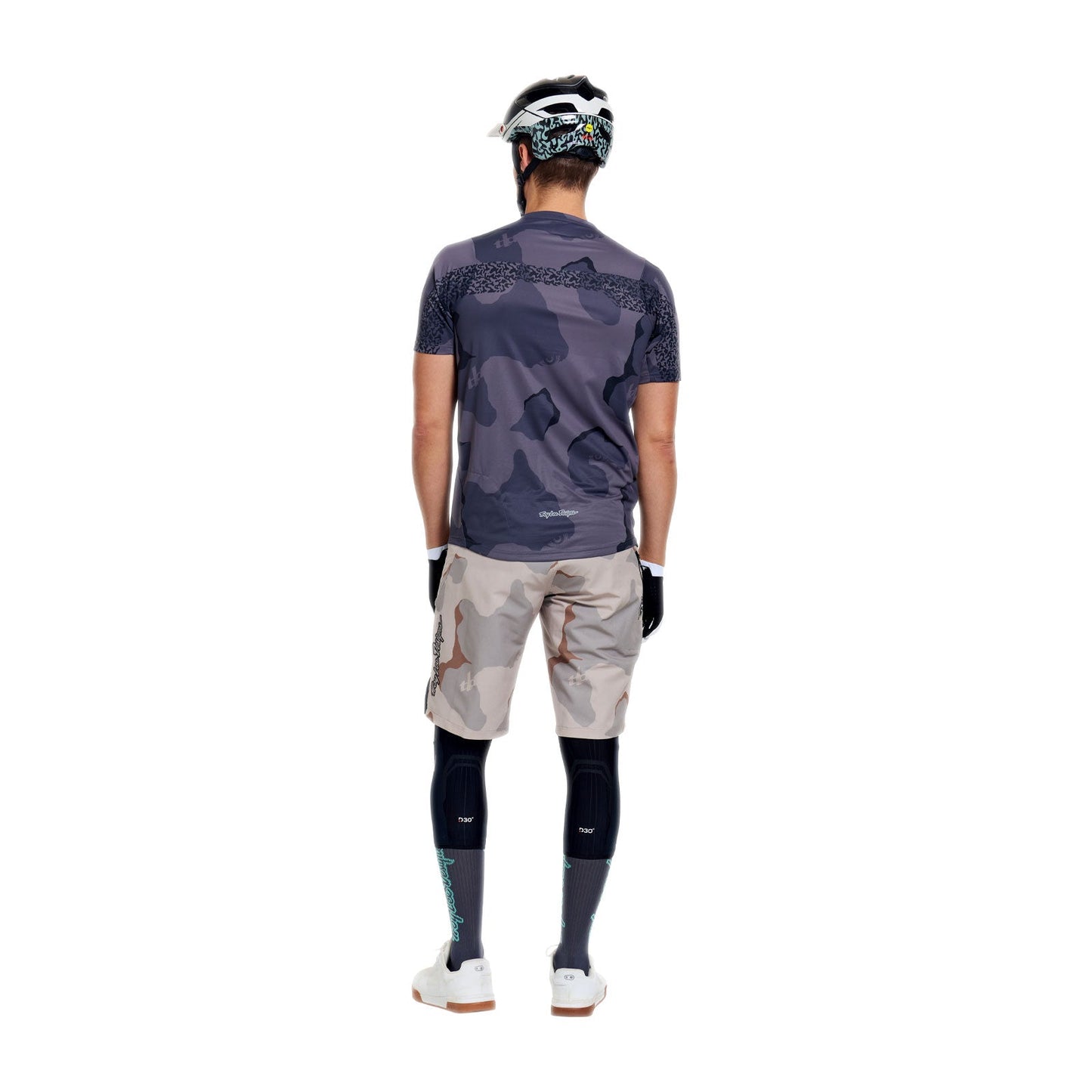 TROY LEE DESIGNS SKYLINE PRO FLOW CAMO kortärmad tröja Carbon
