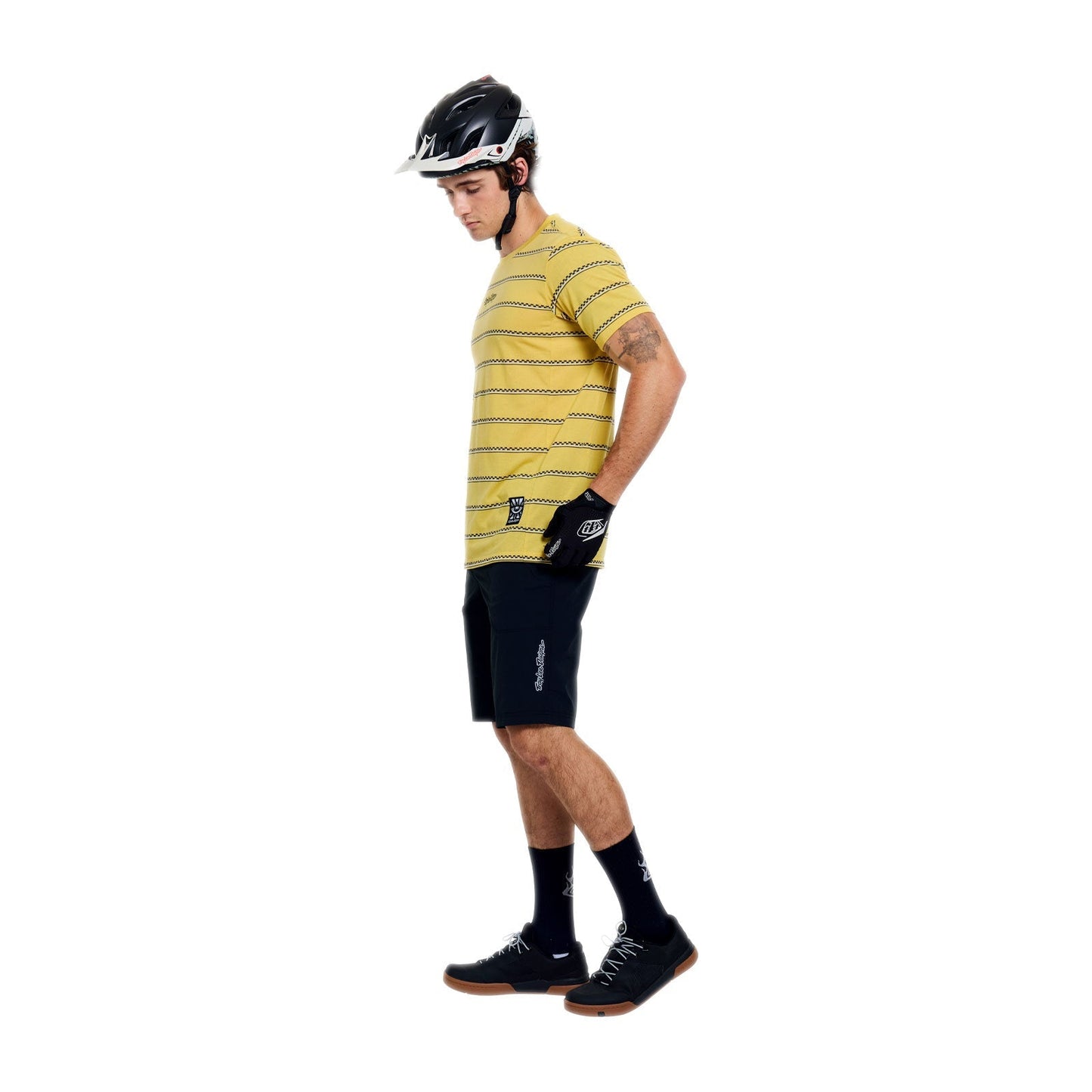 TROY LEE DESIGNS SKYLINE FAKIE RIDE Jersey Short Sleeve Yellow