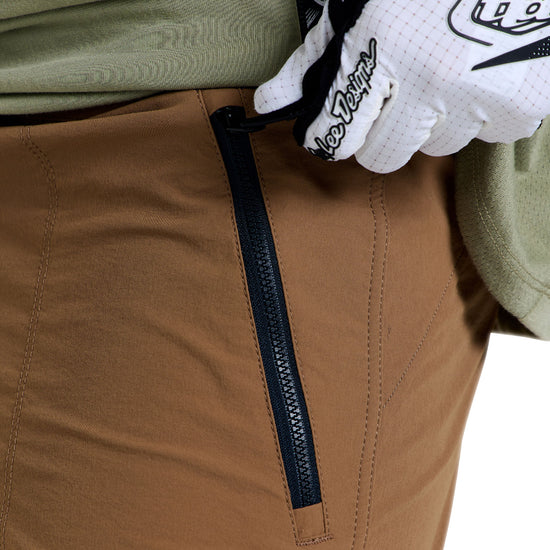 TROY LEE DESIGNS SKYLINE TRAIL Shorts med foder Mono Beige