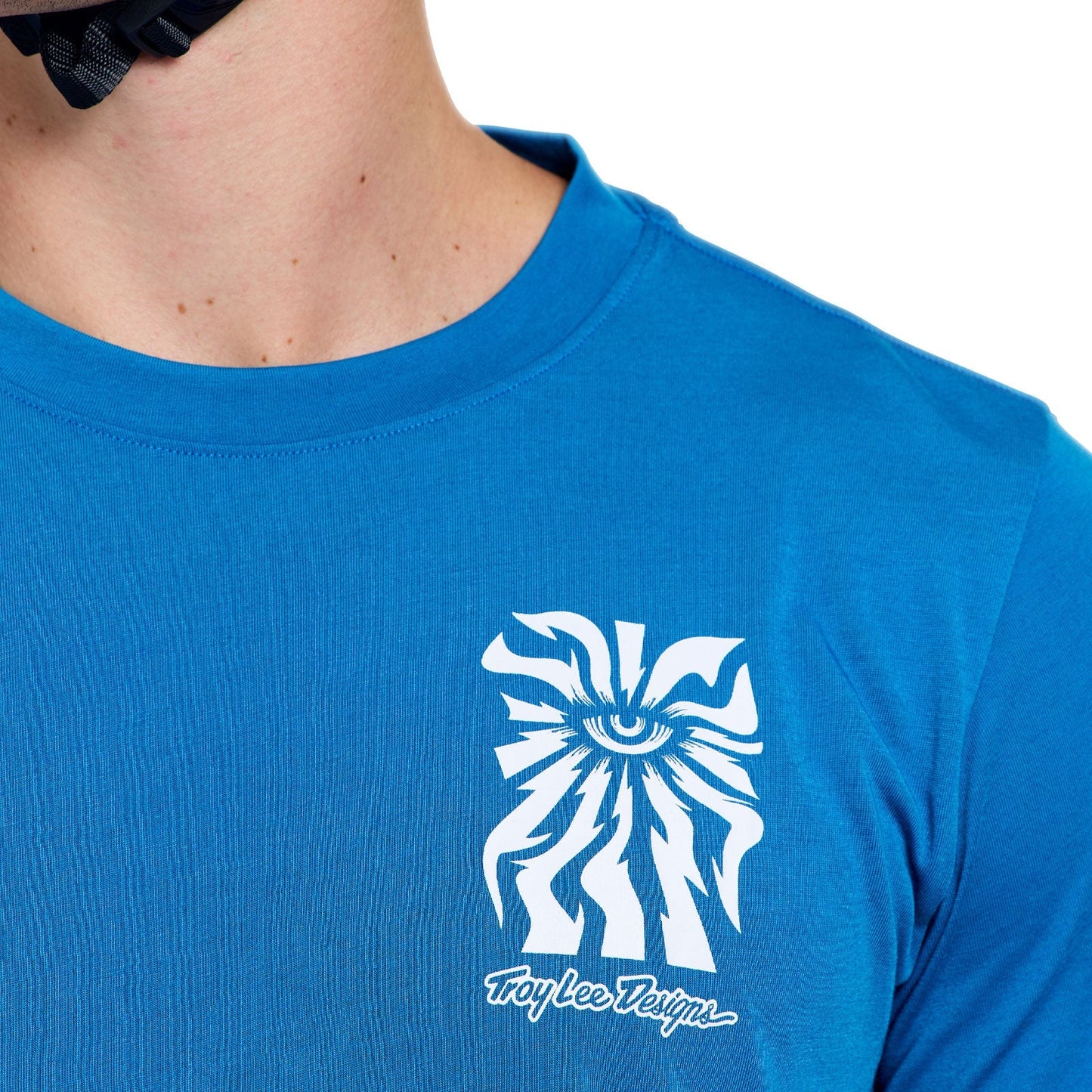 TROY LEE DESIGNS SKYLINE RIDE ONE EYE AERO Jersey Long Sleeve Blue