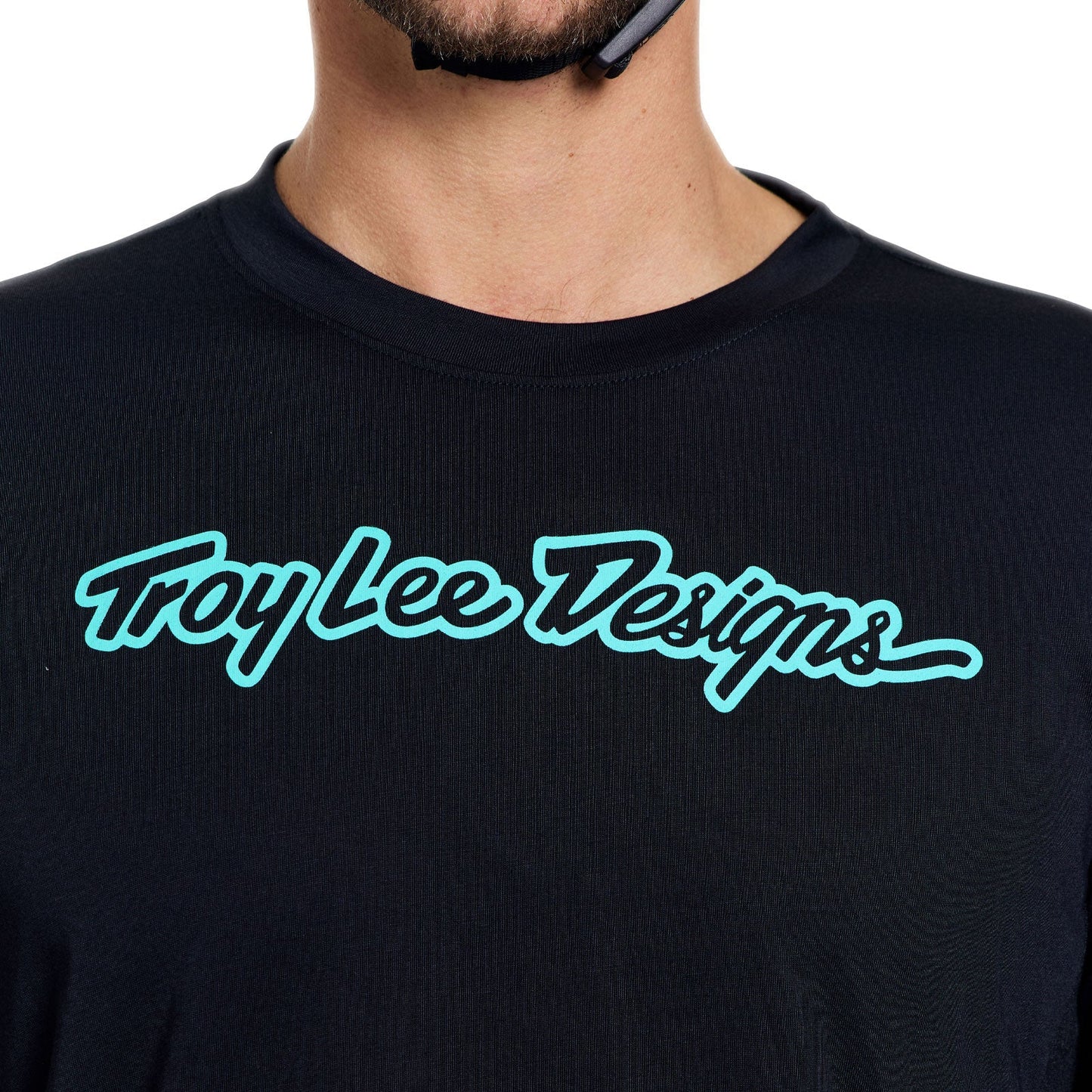 TROY LEE DESIGNS SKYLINE RIDE SIGNATURE Jersey Long Sleeve Black/Turquoise