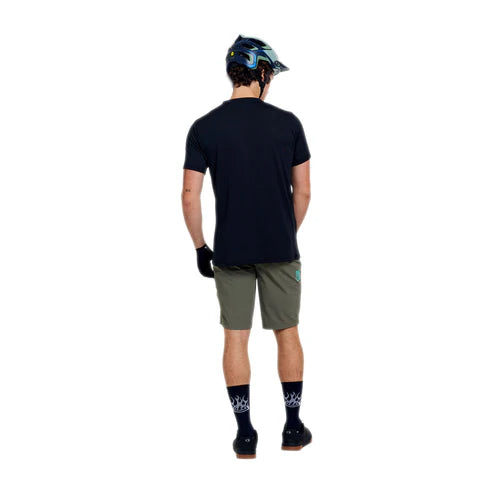 TROY LEE DESIGNS SKYLINE RIDE SIGNATURE Jersey Short Sleeve Black/Turquoise