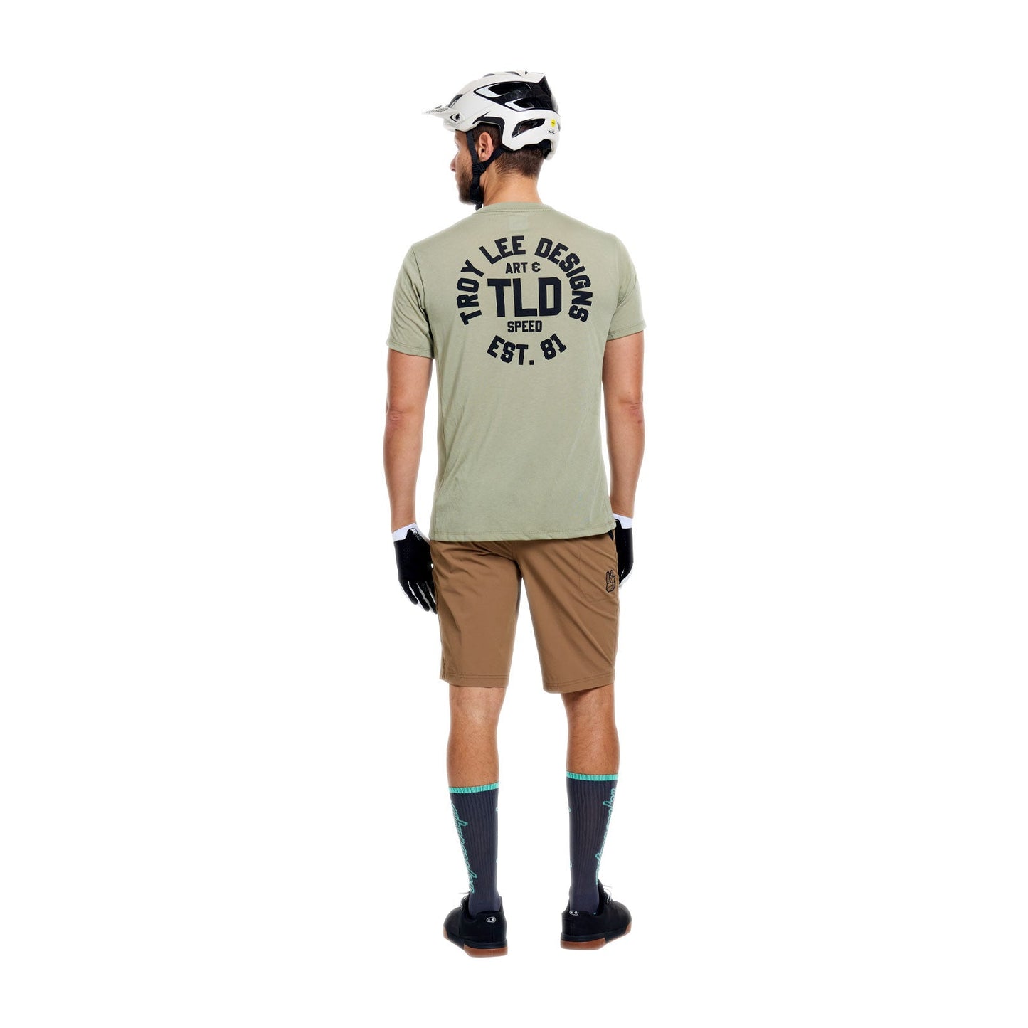 TROY LEE DESIGNS SKYLINE RIDE STAMPS Kortärmad tröja Sage
