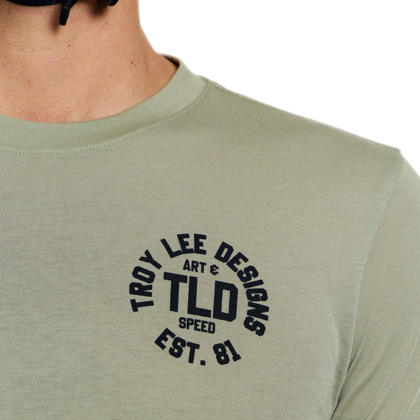 TROY LEE DESIGNS SKYLINE RIDE STAMPS Kortärmad tröja Sage