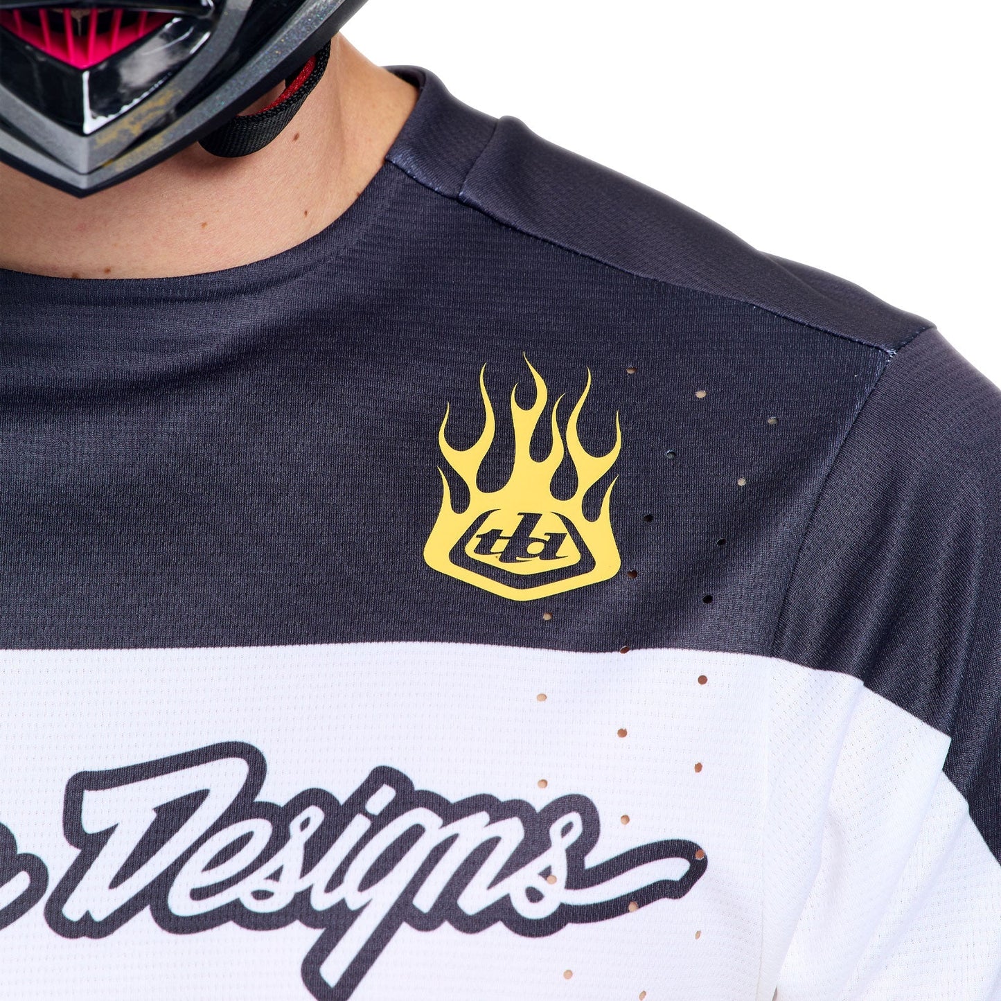 TROY LEE DESIGNS SPRINT PRO YO MOTO Långärmad tröja Svart/Gul