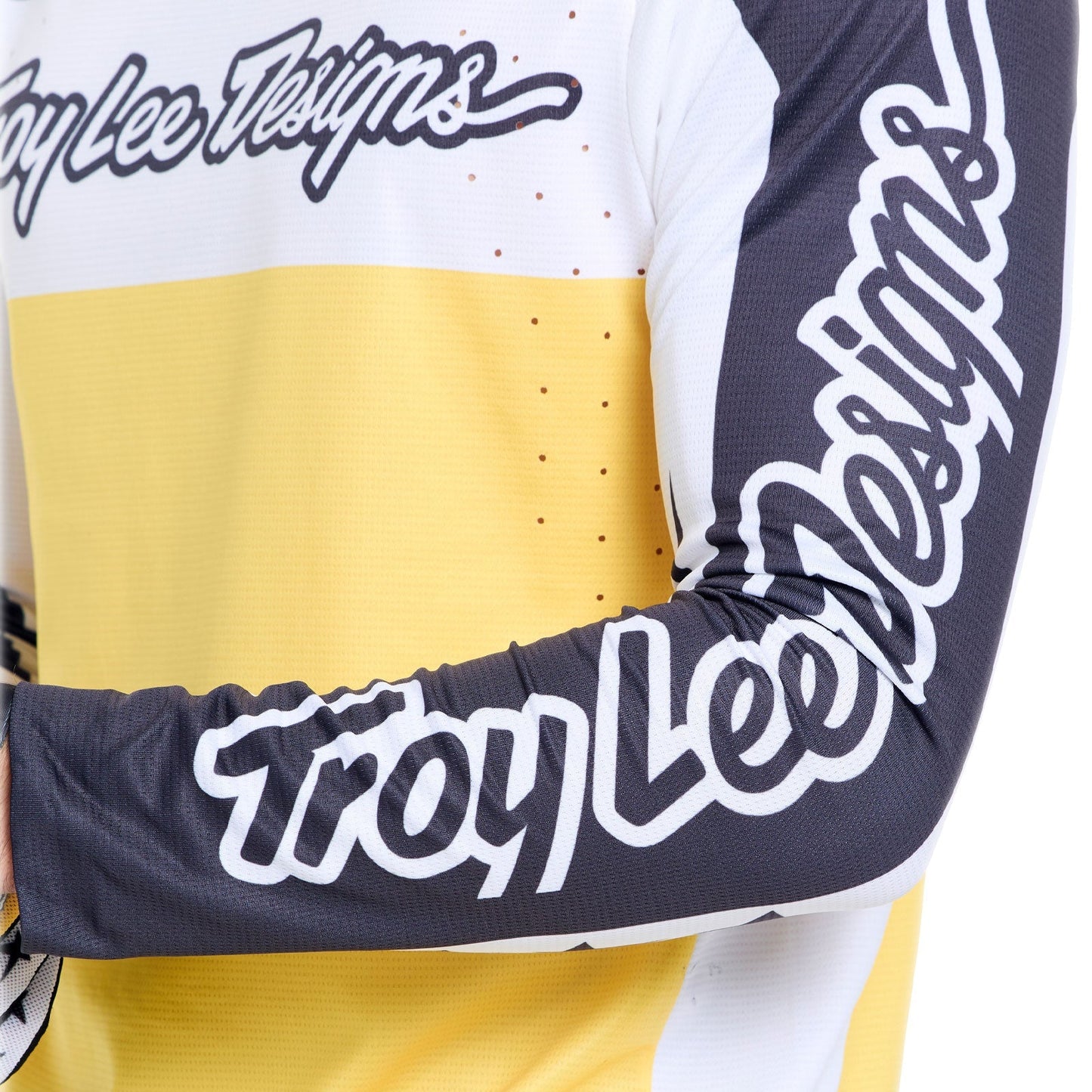 TROY LEE DESIGNS SPRINT PRO YO MOTO Långärmad tröja Svart/Gul