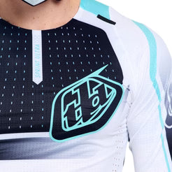 TROY LEE DESIGNS SPRINT ULTRA PROTON Långärmad tröja Vit/Blå