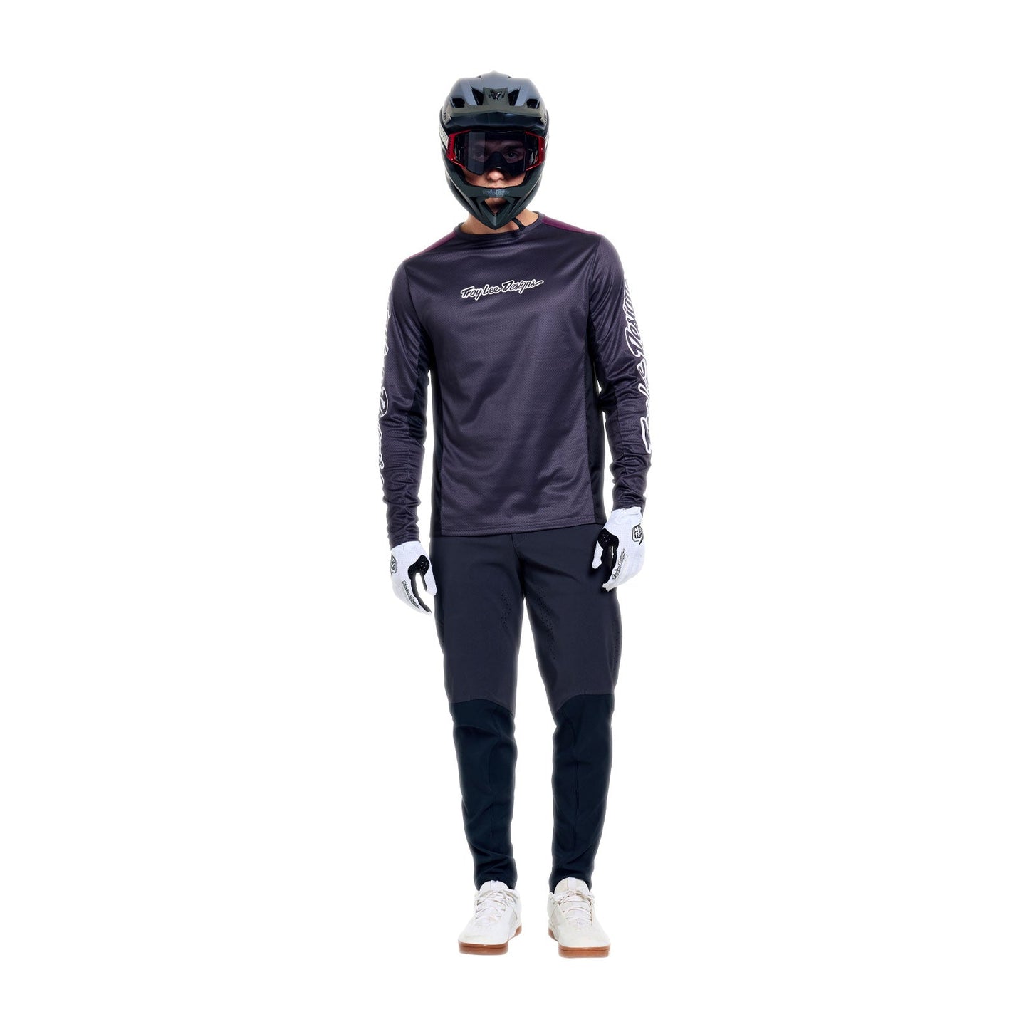 TROY LEE DESIGNS STAGE SIGNATURE Jersey Långärmad Carbon