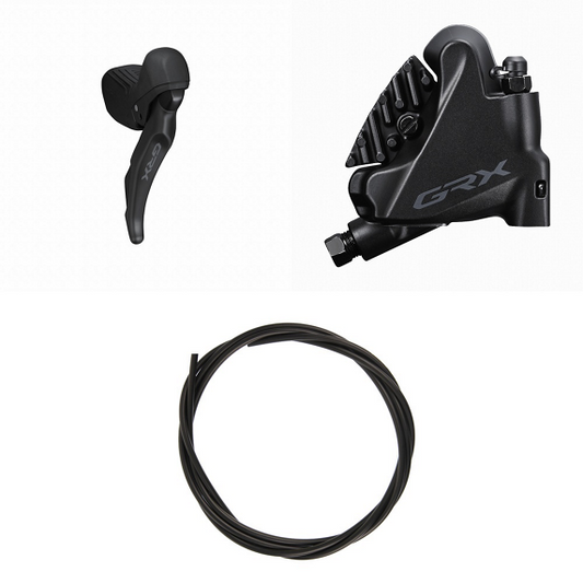 Höger Reglage och Bakbromsok SHIMANO GRX ST-RX610 + BR-RX400 Flat Mount 12V