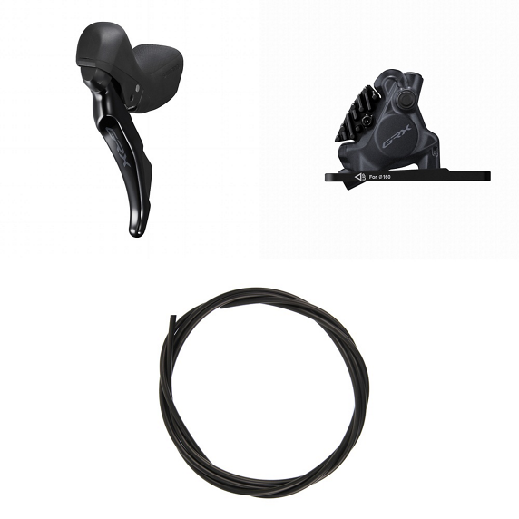 SHIMANO GRX 410 Left Lever and Front Caliper