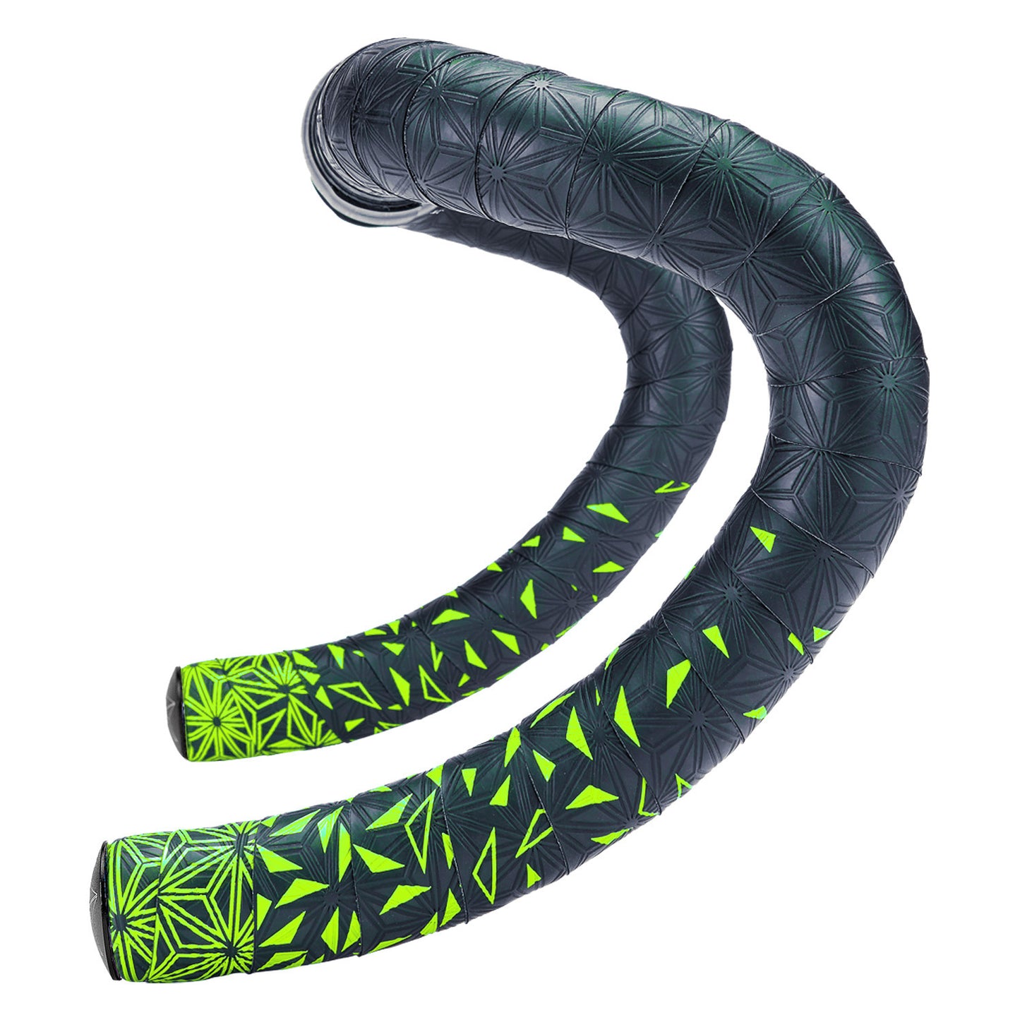 Bar tape SUPACAZ STAR FADE Black/Green