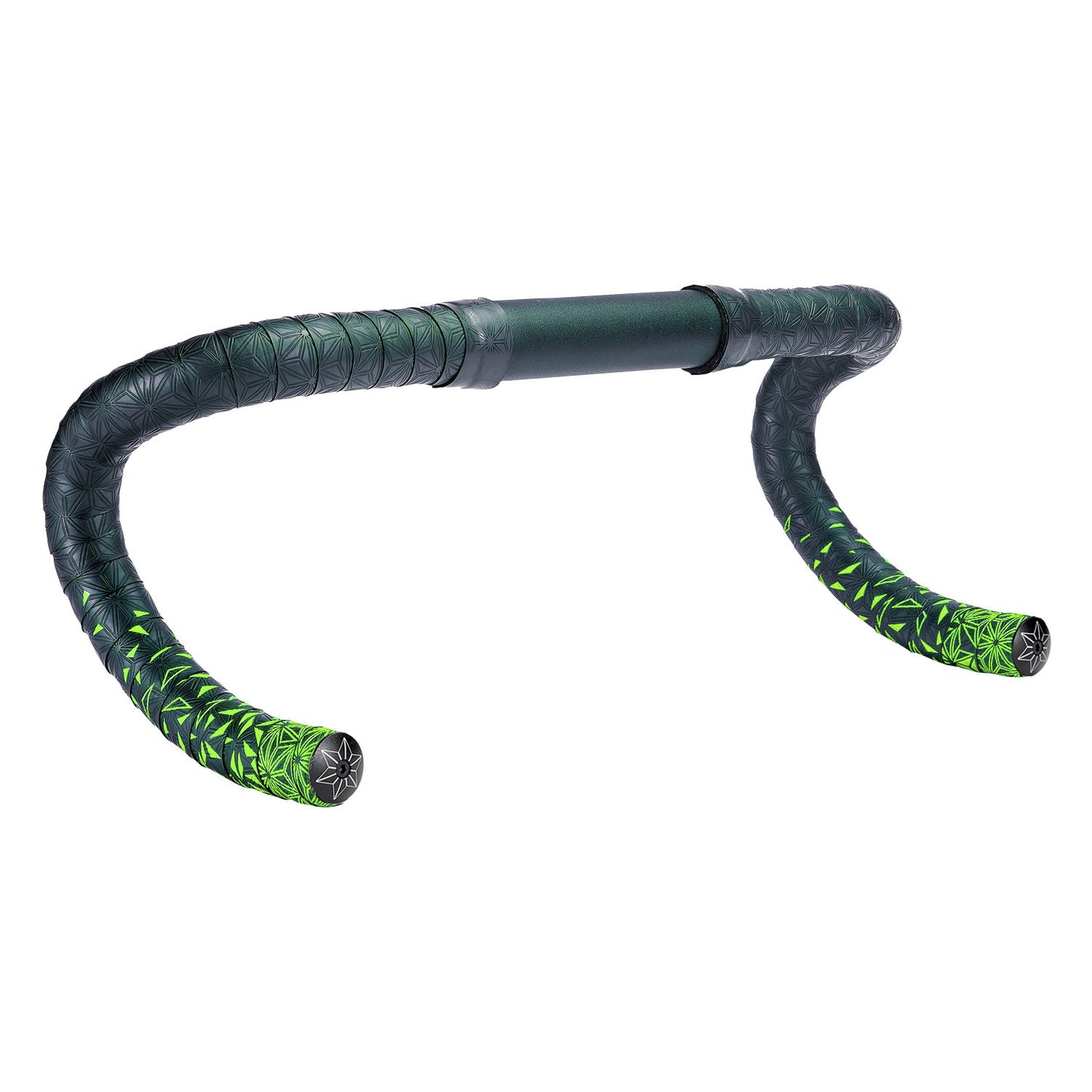 Bar tape SUPACAZ STAR FADE Black/Green