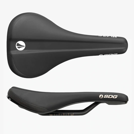 SDG BEL-AIR V3 Air Foam Rails steel saddle Black
