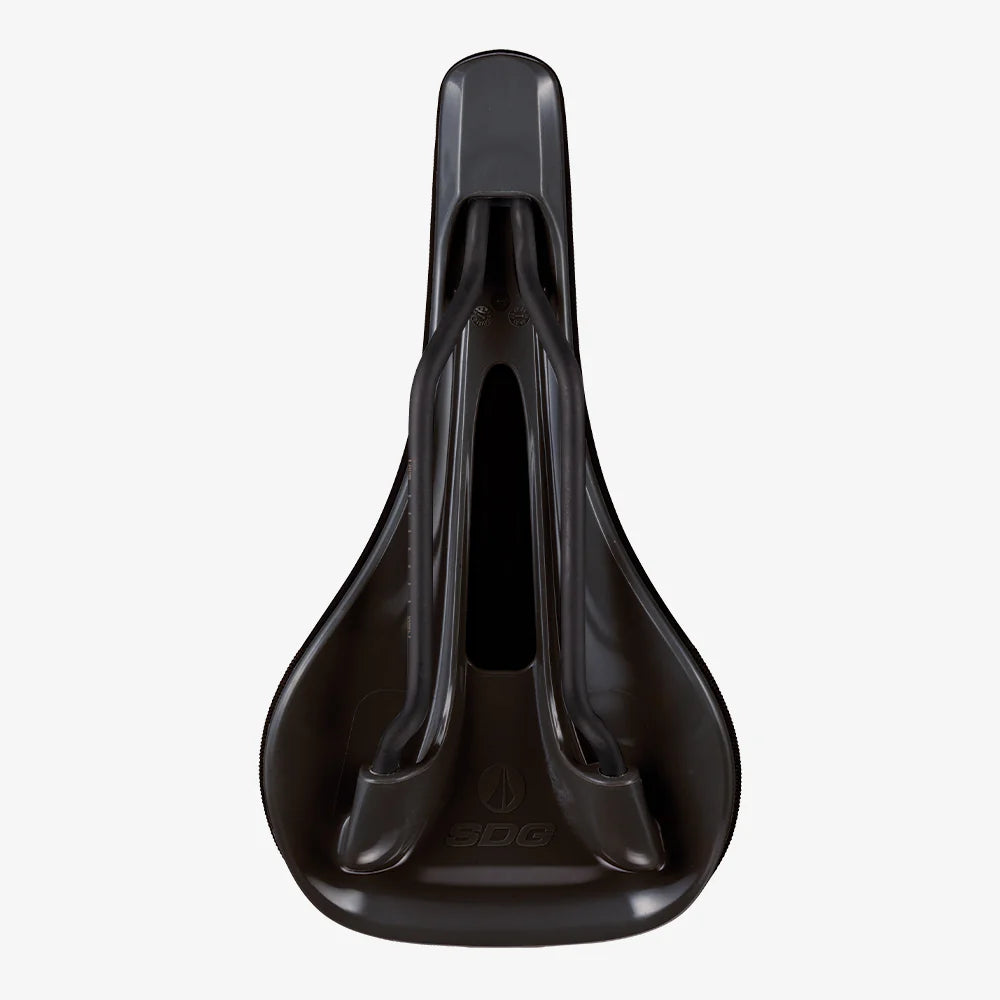 SDG BEL-AIR V3 Rails Lux Alloy-sadel Svart