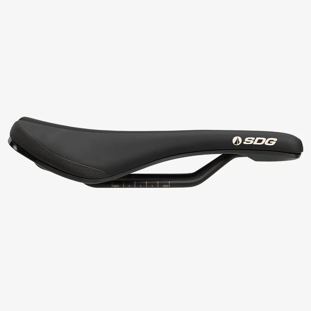 SDG BEL-AIR V3 Air Foam Rails stålsadel Svart