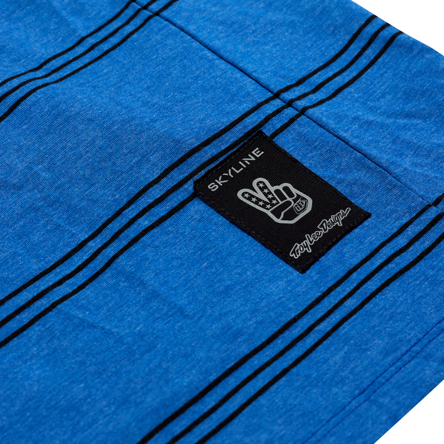 TROY LEE DESIGNS SKYLINE RIDE TEE WASH OUT Jersey kortärmad blå 2025