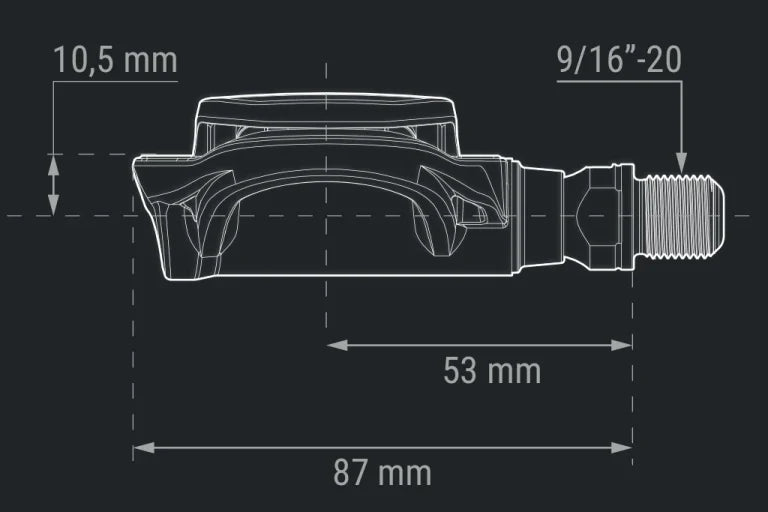 Sensor för höger pedalkraft FAVERO ASSIOMA PRO RL