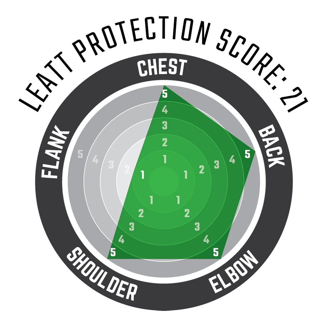 LEATT 3DF AIRFIT EVO Skyddsväst Svart