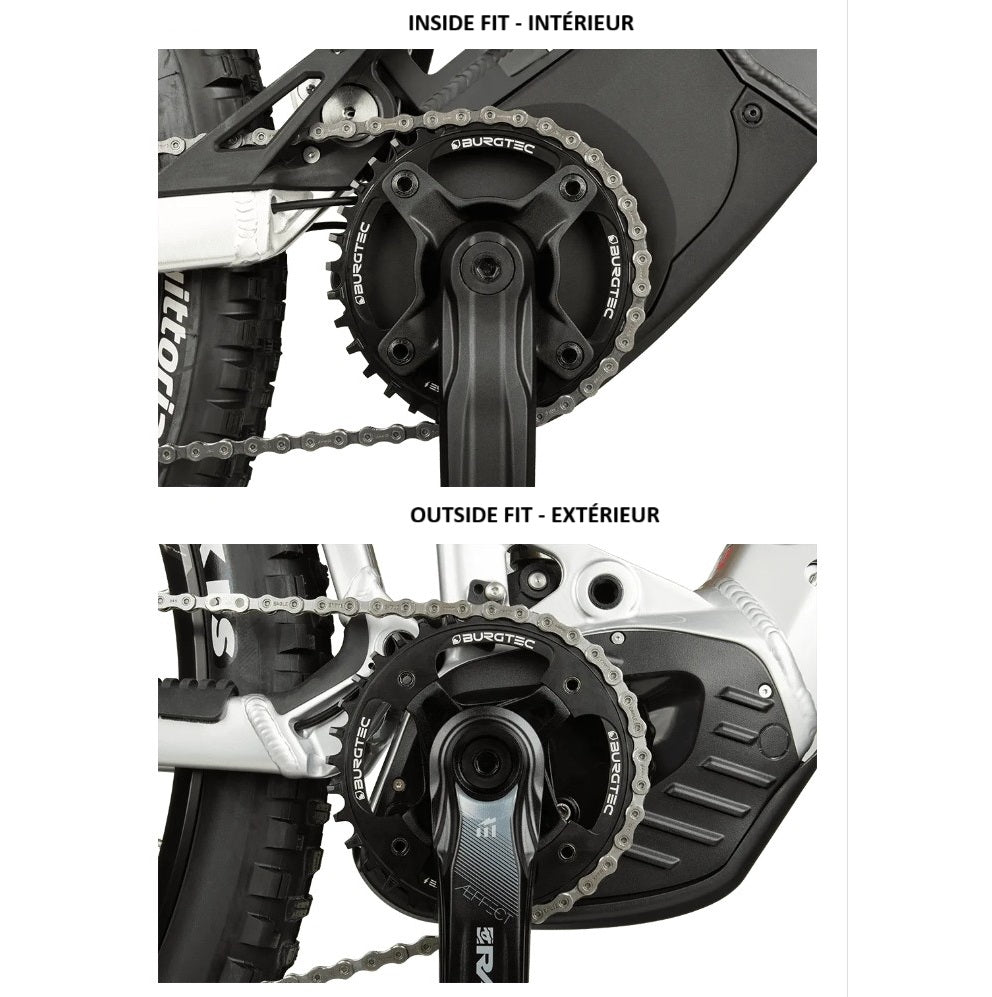 BURGTEC BCD E-BIKE THICK THIN Mono-plattform för utomhusbruk
