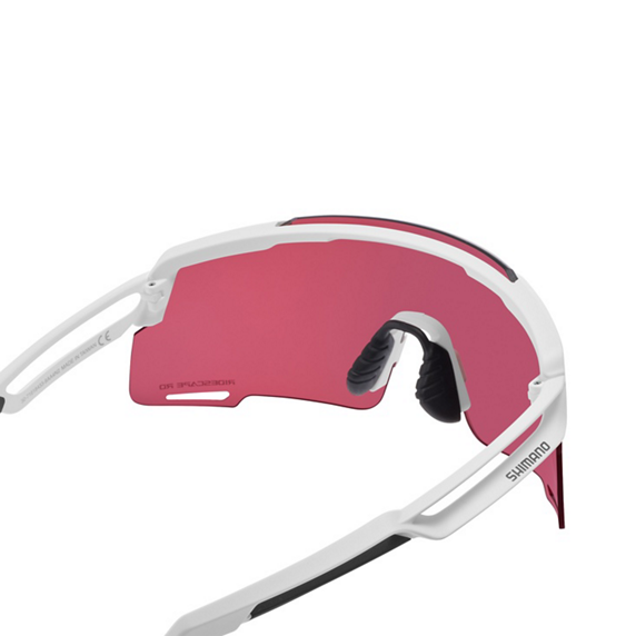 SHIMANO EQUINOX 4 CE-EQNX5 White Matt Ridescape Road Glasses