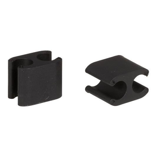 Sats med 10 ELVEDES-kablar Clips Duo Svart 5mm/2,5mm DI2