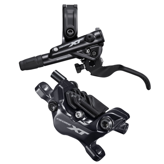 SHIMANO XT M8120 Bakbroms 4 Kolvar Ventilerade Belägg
