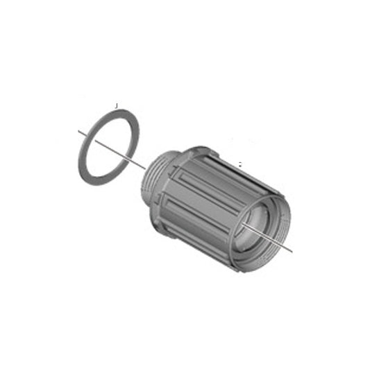 SHIMANO WH-R9170-C60 Frihjulskroppstyp Shimano HG