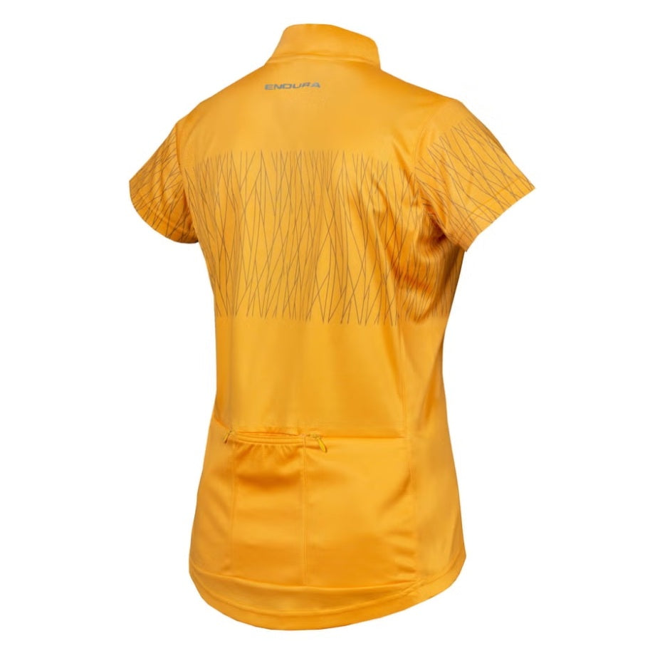 ENDURA HUMMVEE RAY II Kortärmad Jersey Orange, Dam