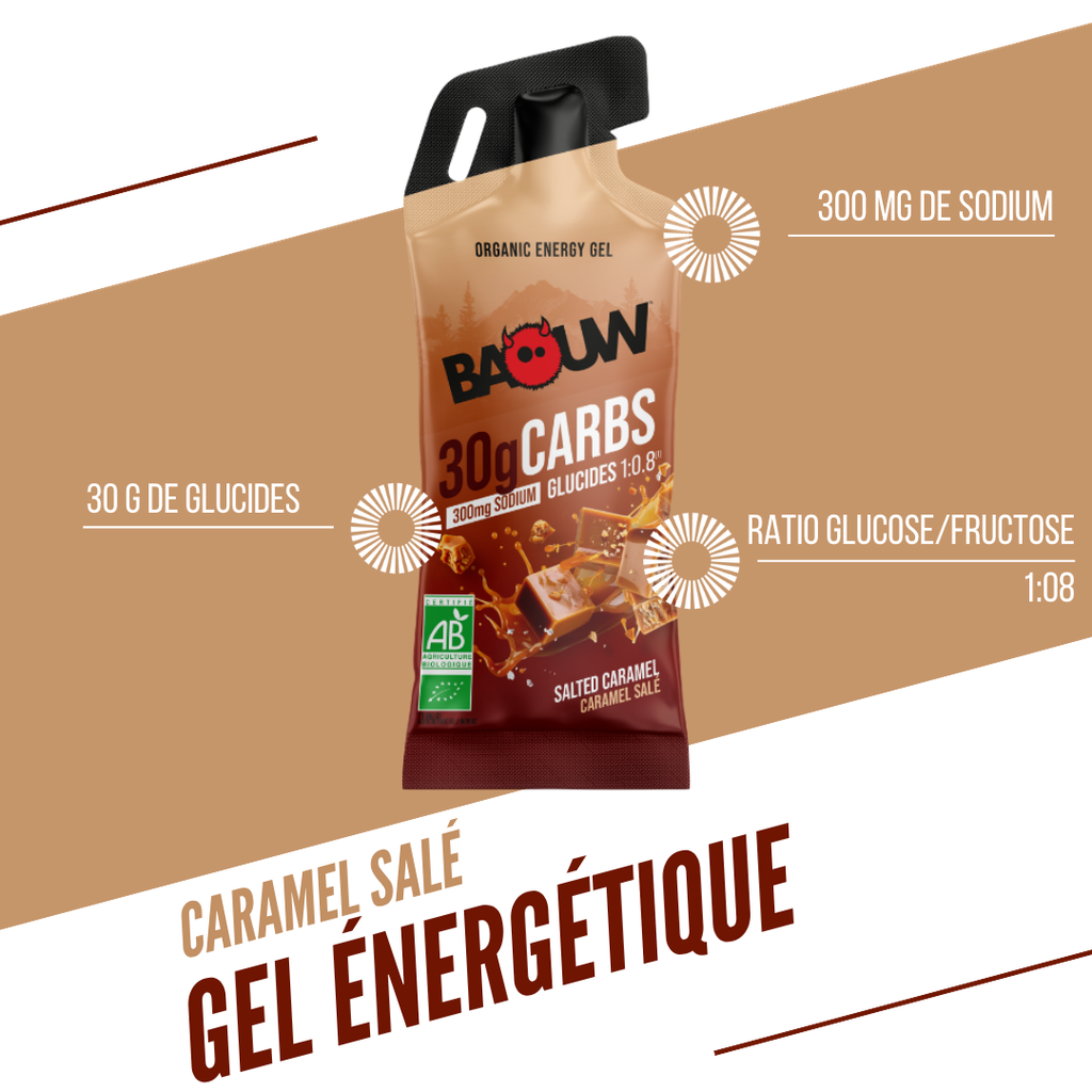 BAOW Energy Gel (44g) Lemon/Salted Caramel