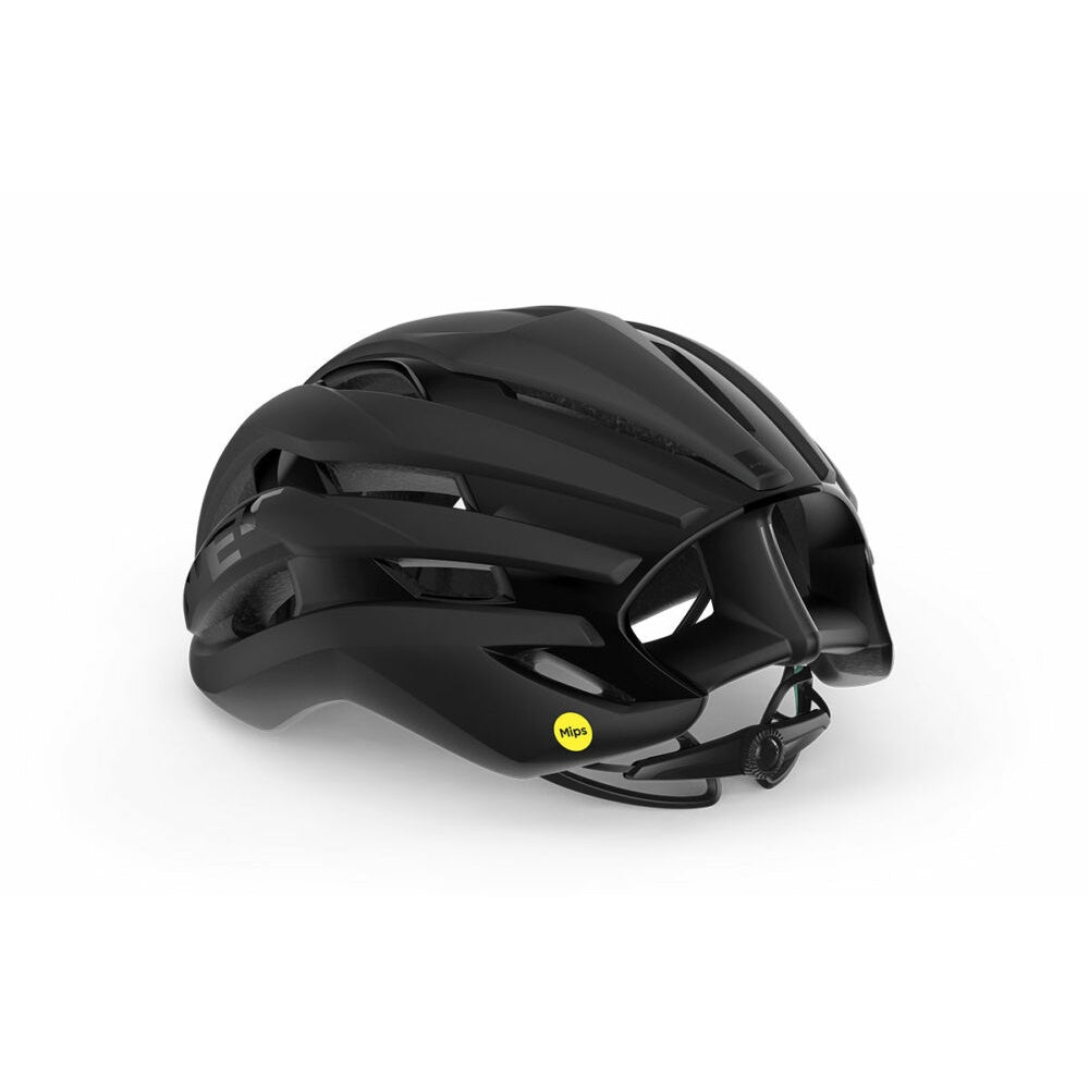 Road Helmet MET TRENTA MIPS Black Mat Glossy