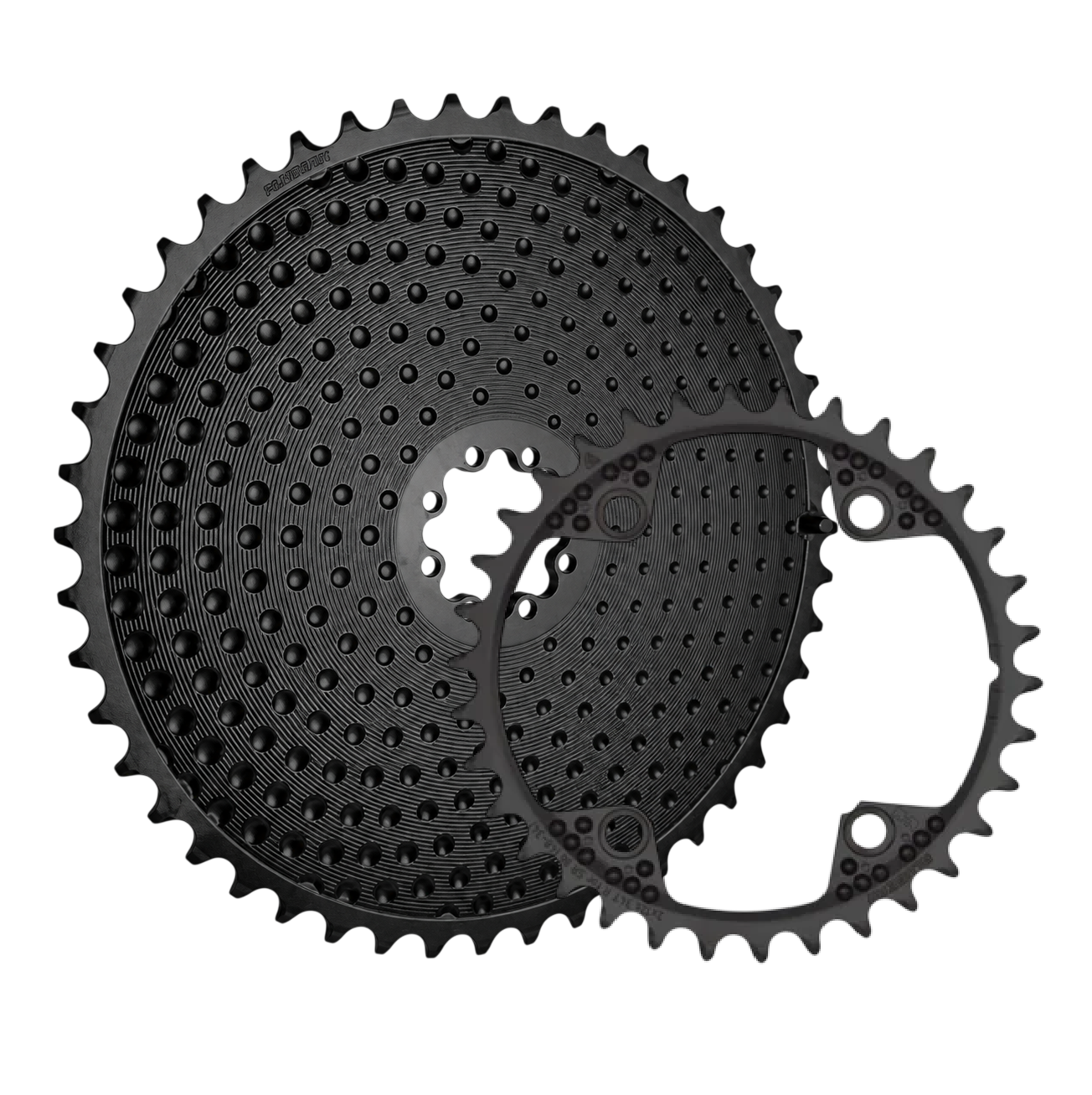 Pair of 12s Chainrings ALUGEAR AERO 8 Bolt for Sram