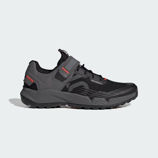 ADIDAS FIVE TEN TRAILCROSS CLIP-IN MTB Shoes Black/Grey/Red