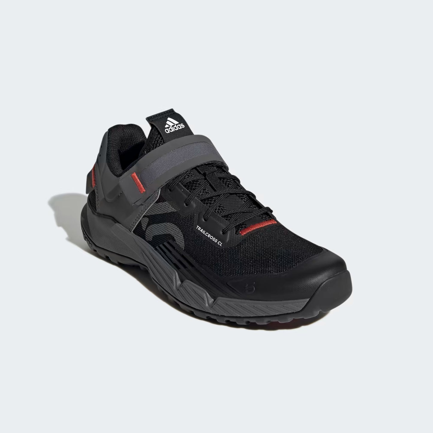 ADIDAS FIVE TEN TRAILCROSS CLIP-IN MTB-skor Svart/Grå/Röd