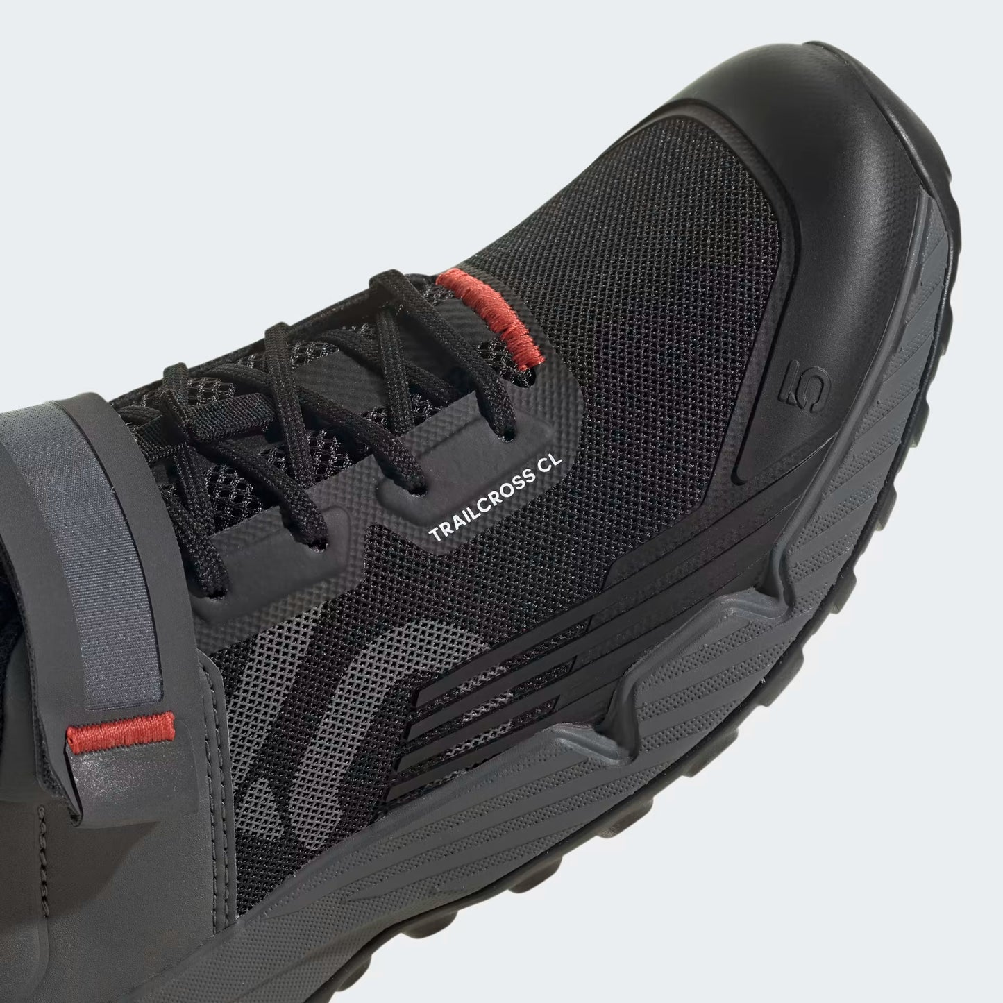 ADIDAS FIVE TEN TRAILCROSS CLIP-IN MTB-skor Svart/Grå/Röd