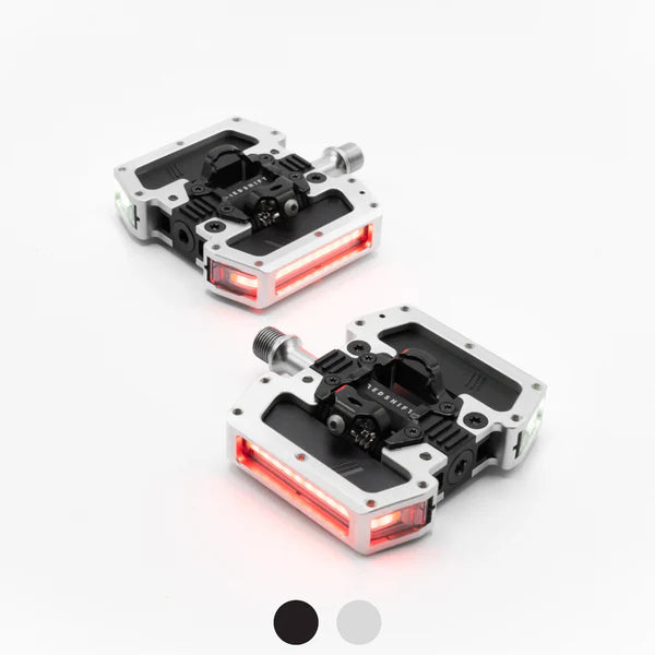 Lysande automatiska pedaler REDSHIFT Arclight
