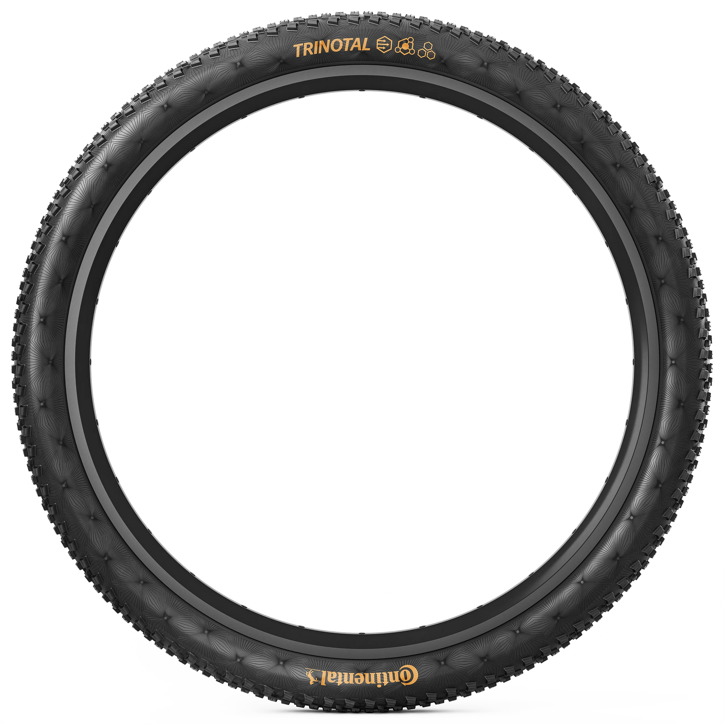 CONTINENTAL TRINOTAL Trail Rapid 29x2.40 Tubeless Ready Soft Black-däck
