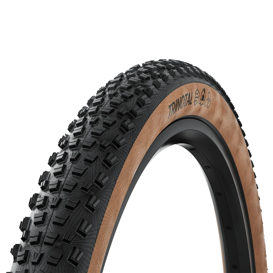 CONTINENTAL TRINOTAL Trail Grip 29x2.40 Tubeless Ready Soft Brown-däck