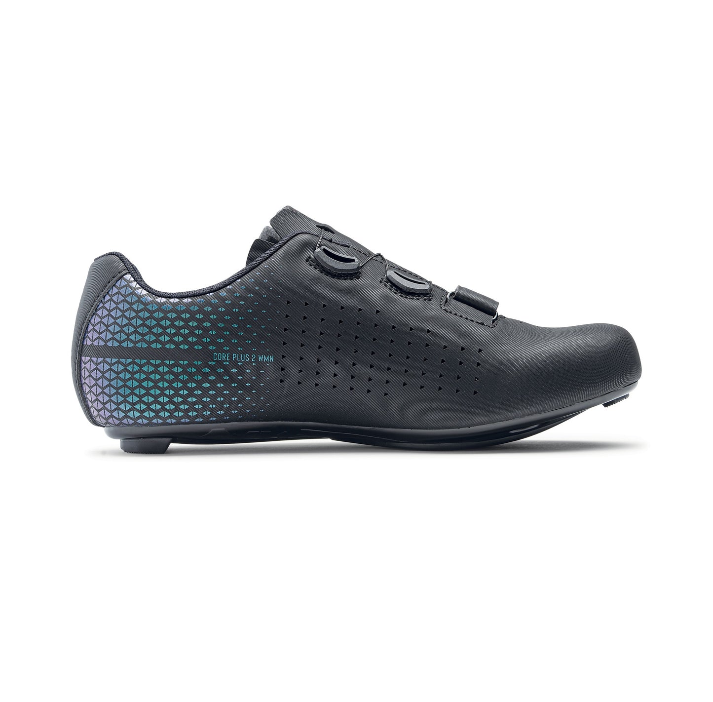 NORTHWAVE CORE PLUS 2 damcykelsko svart/skimrande