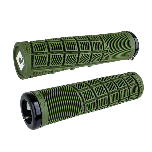 ODI REFLEX V2.1 Lock-on-grepp 135 mm Olive